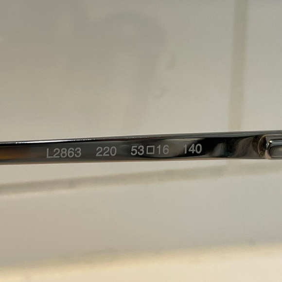 Lacoste L2863 rx frames - Picture 4 of 5